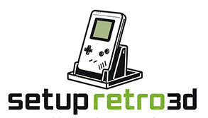 Logo Setup Retro 3D